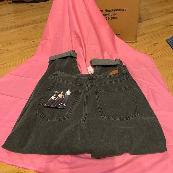 Faded Black Balloon Jeans by Simple Society size 9/29 - Picture 1 of 11